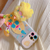Cifeeo-gifts Cute Monster Pendant Phone Case