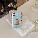 Cifeeo-gifts Glitter Cherry Pudding Phone Case
