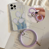 Cifeeo-gifts Purple Tulip Phone Case