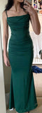 Cifeeo-Summer Wedding Guest Dresses Women Long Maxi Bodycon Evening Dresses Elegant Spaghetti Strap Black Ceremony Dress