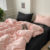 Cifeeo-Ins Bedding Comforter Cover sets Duvet Cover beds heets set with pillows case Bedding Linens Set for Queen/King Bed