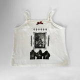 Cifeeo-vintage outfits Y2K Punk Rock Aesthetic Harajuku Retro Casual Tank Tops Gothic Emo Girls Sleeveless Crop Tops Sexy Chic Slim Fashion Streetwear