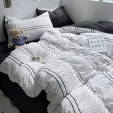 Cifeeo-Raspberry Red Bedding Comforter sets Duvet Cover bedsheets set pillowcases Bedding Linens Set Queen/King Bed edredones de cama