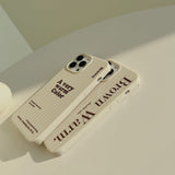Cifeeo-gifts English Alphabet Phone Case