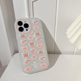 Cifeeo-gifts Peach Care Bear Phone Case