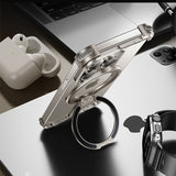 Cifeeo-gifts Metal Frameless Airbag Anti-Fall Shell With Built-In Stand iPhone Case