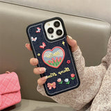 Cifeeo-gifts Denim Butterfly Tulip Phone Case
