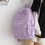 Cifeeo-back to school gifts Female Department Plaid Backpacks for Women Waterproof School Backpack Bag Korean Large Capacity Shoulder School Bags Ruckpack