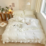 Cifeeo-spring comforter sets Chic Girl Ruffle Bedding Set