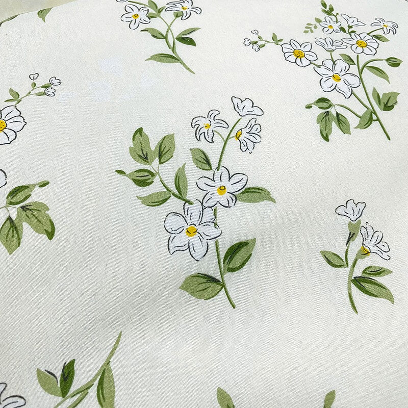 Cifeeo-spring comforter sets Vintage Chamomile Flower Bedding Set
