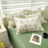 Cifeeo-spring comforter sets Vintage Chamomile Flower Bedding Set