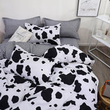 Cifeeo-spring comforter sets Cow Print Bedding Set