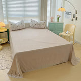 Cifeeo-spring comforter sets Red Hearts Gingham Pattern Bedding Set
