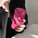 Cifeeo-gifts Cute 3D Strawberry Lollipop Phone Case
