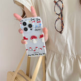 Cifeeo-gifts Cute Mushroom Pendant Phone Case