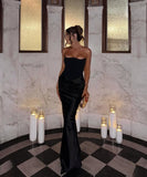 Cifeeo-2025 Women's Evening Dress Strapless Pink Prom Party Dresses Sexy Satin Long Corset Dress Elegant Maxi Gala Dresses