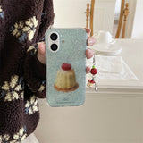 Cifeeo-gifts Glitter Cherry Pudding Phone Case