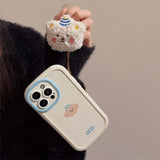 Cifeeo-gifts Puppy Plush Lanyard Phone Case