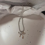 Cifeeo-Vintage Jewelry Y2K Style Butterfly Star Necklace For Women New Trend Vintage Simple Love Heart Pendant Elegant Party Jewelry Birthday Gifts
