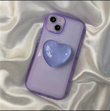Cifeeo-gifts Heart Shaped Crystal Phone Holder