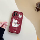 Cifeeo-gifts Cartoon Red Rabbit Phone Case