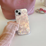 Cifeeo-gifts Pink Love Water Ripples Phone Case