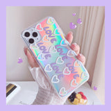 Cifeeo-gifts Ins Purple Love Phone Case