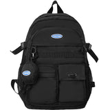 Cifeeo-back to school gifts Backpack male trend simple travel bag computer backpack female leisure high school students junior high school schoolbag male