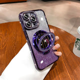 Cifeeo-gifts Magnetic Makeup Mirror Holder Phone Case