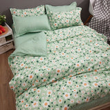 Cifeeo-2025 Spring Bedding Set Tulips Duvet Cover Set with Flat Sheet Pillowcases Fashion Twin Double Queen Size Bed Linen Soft Boys Girls Bedding Kit