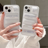 Cifeeo-gifts Trendy Puffer Jacket Airbag Phone Case