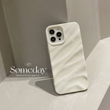 Cifeeo-gifts Simple Style Wave Pattern Phone Case