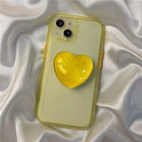 Cifeeo-gifts Heart Shaped Crystal Phone Holder
