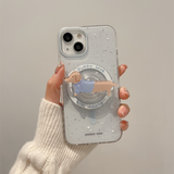 Cifeeo-gifts Kawaii Cartoon Dachshund Magnetic Stand Phone Case