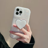 Cifeeo-gifts Shell Pattern With Stand Phone Case
