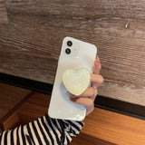 Cifeeo-gifts Heart Shaped Crystal Phone Holder