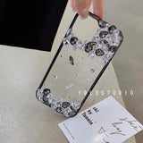 Cifeeo-gifts Black and White Transparent Phone Case