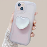 Cifeeo-gifts Heart Shaped Crystal Phone Holder