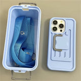 Cifeeo-gifts Macaron Color Storage Box Crossbody Phone Case