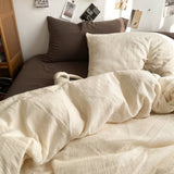 Cifeeo-spring comforter sets Earthy Tones Aesthetic Bedding Set