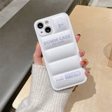 Cifeeo-gifts Trendy Puffer Jacket Airbag Phone Case