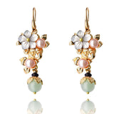 CIFEEO- Ethnic Gold Plated Long Eardrop Earrings OP1024