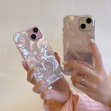 Cifeeo-gifts Pink Love Water Ripples Phone Case