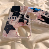 Cifeeo-gifts Vintage Dark Cat Phone Case🐱