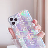 Cifeeo-gifts Ins Purple Love Phone Case