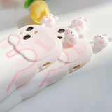 Cifeeo-gifts Kawaii Cartoon Rabbit Phone case