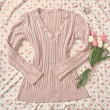 Cifeeo-Vintage vintage Harajuku aesthetic women's pullover sweater autumn and winter versatile Punk fashion casual streetwear Slim thin sweater