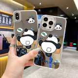 Cifeeo-gifts Cute Panda Mirror Phone Case