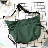 Cifeeo-back to school gifts New Trend Crossbody Bags for Women Solid Color Bag Female Luxury School Shoulder Bag College Student Tuition 2020 Bookbag