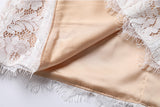 Cifeeo-Elegant Spaghetti Strap Lace Bodycon Dress White Satin Sexy Birthday Night Party Dress Mini Women Summer Dress 2025